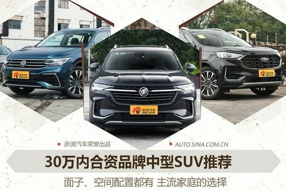 奶爸优选|面面俱到 30万内合资品牌中型SUV推荐