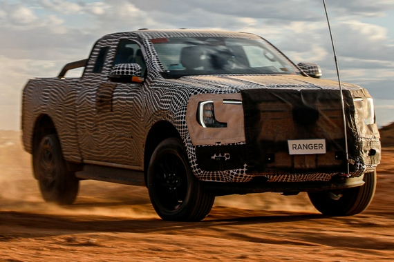 将于11月24日亮相 全新福特Ranger预告图曝光