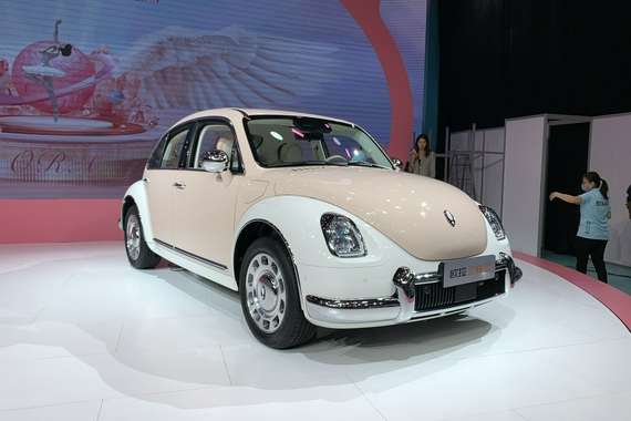 2021广州车展探馆：欧拉芭蕾猫亮相