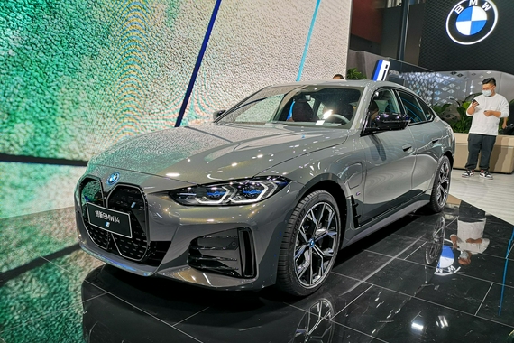 2021广州车展：静态体验宝马i4