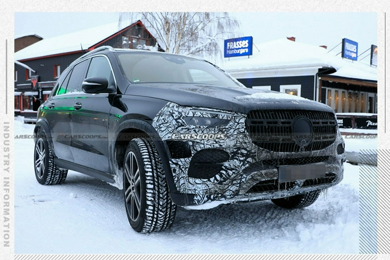 年初亮相 新款梅赛德斯-奔驰GLE SUV谍照