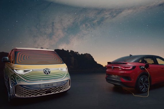 大众发布ID.BUZZ预告片 明年正式推出