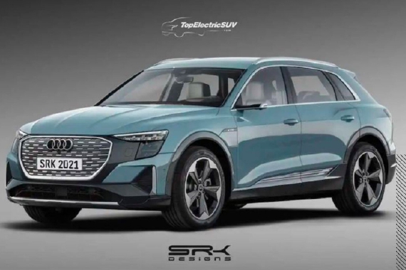 续航升级/明年底上市 奥迪新款e-tron渲染图曝光