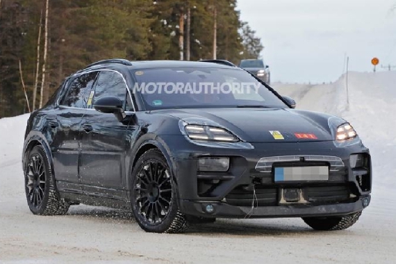 2024年推出 保时捷纯电动Macan最新测试谍照曝光