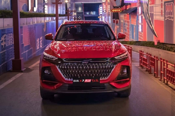 3月4日上市/限量777台 长安欧尚X7 PLUS红版官图