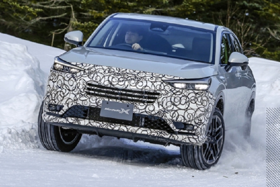 两种设计风格 本田全新一代缤智实车图曝光