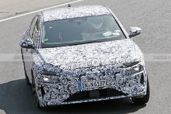 追求运动化设计 奥迪A6 e-tron最新谍照曝光