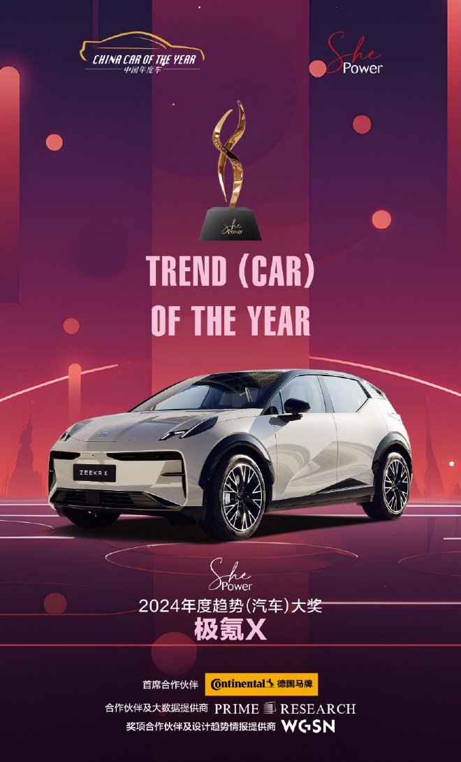 聚焦“SHE POWER”,中国年度车助推行业向新