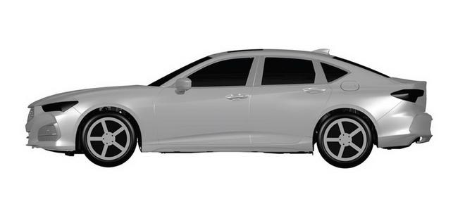 讴歌第二代TLX专利申请图曝光 首度推出Type S性能版