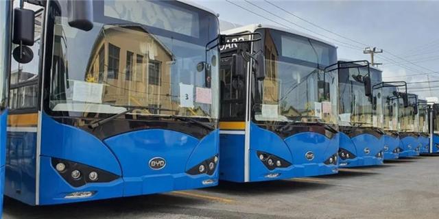 比亚迪驶入加勒比海旅游胜地 助力巴巴多斯打造首支纯电动大巴车队