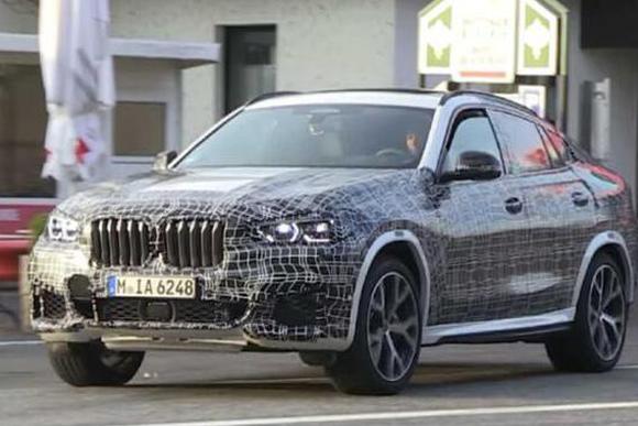 曝全新一代宝马X6最新谍照 预计2019年亮相
