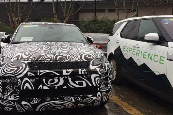 全新一代路虎揽胜极光国内路试谍照曝光