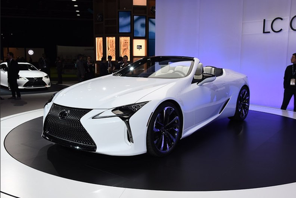 2019北美车展 雷克萨斯LC敞篷版概念车正式发布
