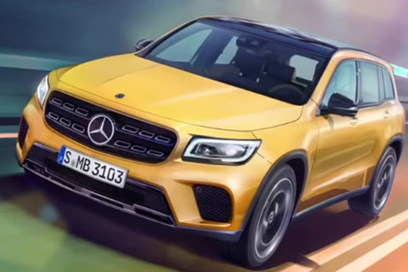 疑似奔驰GLB官图 今年正式发布