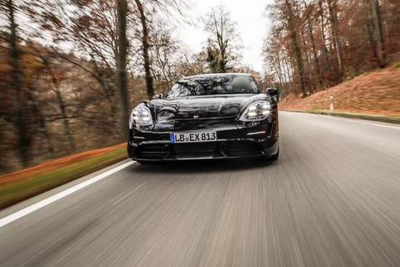 保时捷Taycan无伪装谍照曝光 预计下半年上市