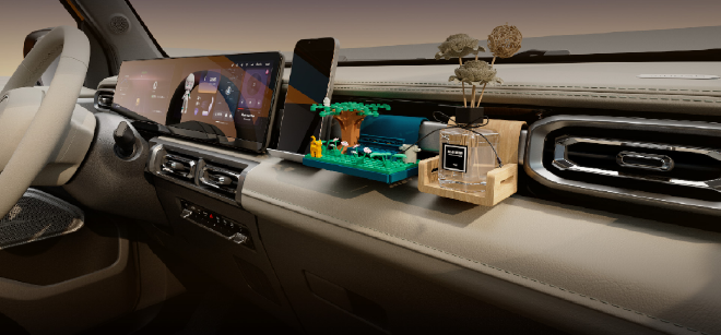 宝骏悦也内饰官图首次曝光!超大驾乘空间玩乐感十足