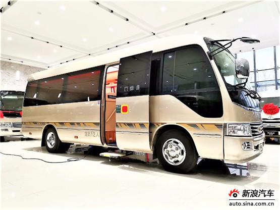 丰田考斯特13座参数 商务改装全新配置