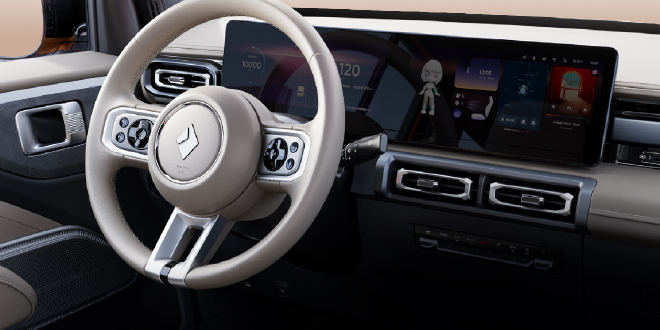 宝骏悦也内饰官图首次曝光!超大驾乘空间玩乐感十足