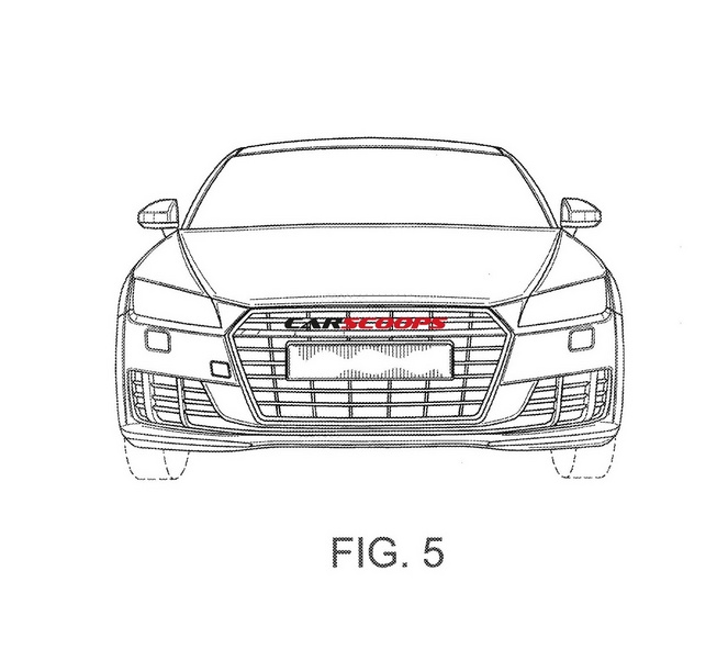 新一代奥迪TT RS专利图曝光 明年3月发布
