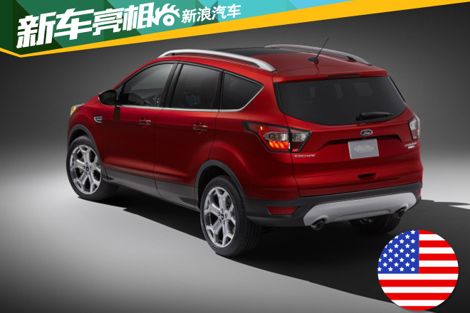 福特新款翼虎官图发布 洛杉矶车展亮相