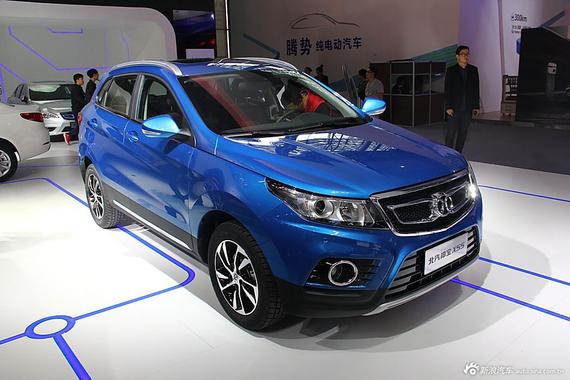 广州车展实拍全新北汽绅宝X55