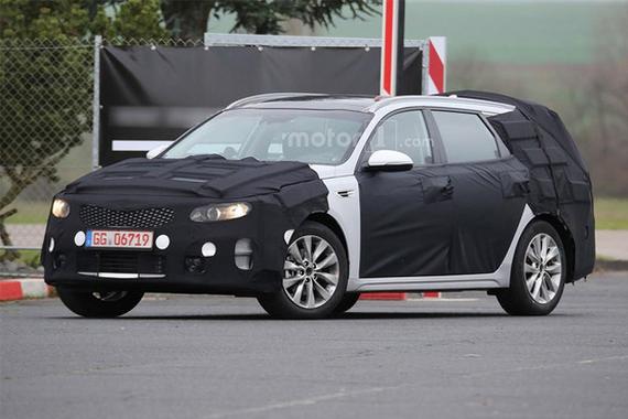 起亚K5旅行版最新谍照曝光 明年3月发布