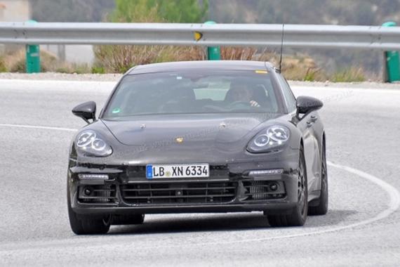 推长轴距版 新Panamera 2016年3月亮相