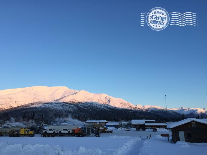 自驾|阿拉斯加飘着雪 听说北冰洋与极光更配