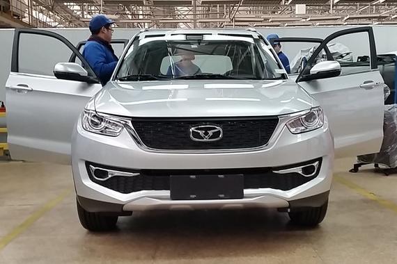 2016年上市 凯翼SUV X3无伪装谍照曝光