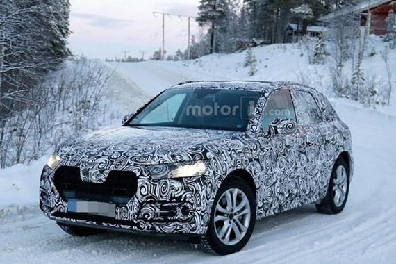 新Q7再次被套娃 奥迪全新Q5路试谍照曝光