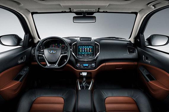 吉利全新金刚内饰官图发布 豪华感提升 