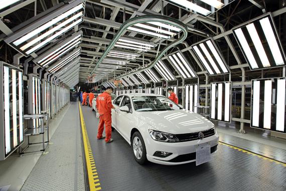 上汽大众神车如何炼成？探秘“分钟工厂”