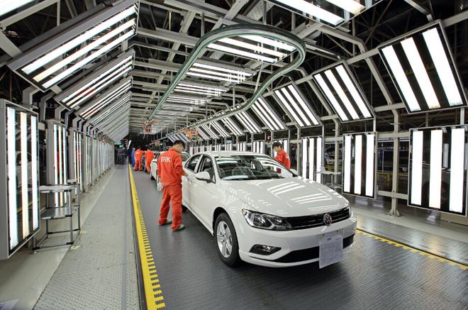 上汽大众神车如何炼成?探秘“分钟工厂”
