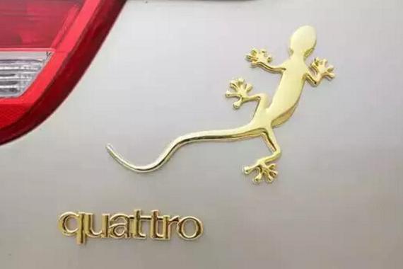 为什么四驱车老是挂个壁虎标？