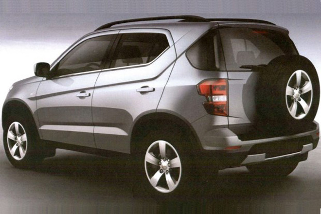 2016年发布 曝雪佛兰Niva量产版实车照