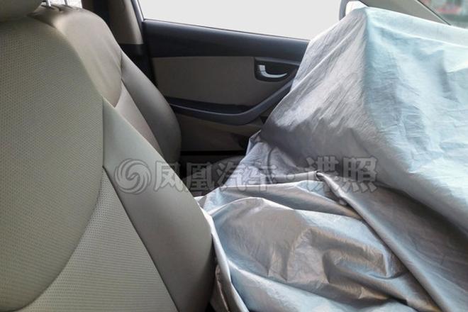 现代改款朗动谍照首曝 或将于明年上市