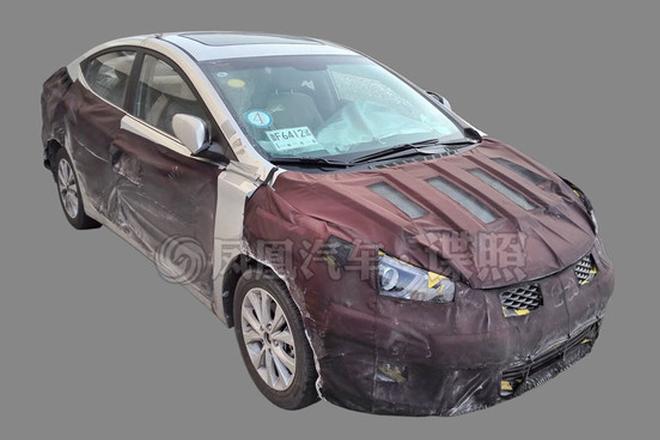 现代改款朗动谍照首曝 或将于明年上市