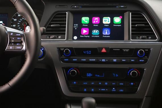 现代汽车将为2016款索纳塔采用苹果CarPlay