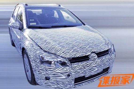套壳高尔夫 疑似宝沃全新车型谍照首曝