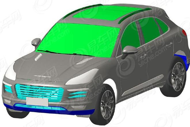 众泰“Macan”申报图曝光 或2016年发布