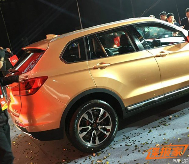 将于年内首发 汉腾汽车首款SUV谍照曝光