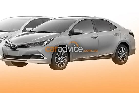 2016中期改款丰田卡罗拉亮相有望年内上市