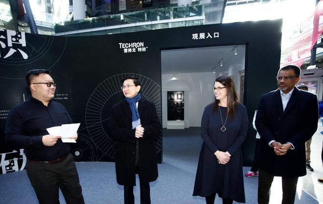 雪佛龙中国区负责人林伟民欢迎到场媒体嘉宾