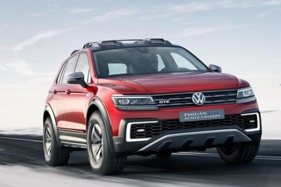 大众途观GTE Active概念车 北美车展首发