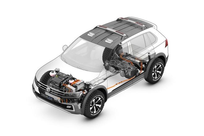 大众途观GTE Active概念车 北美车展首发