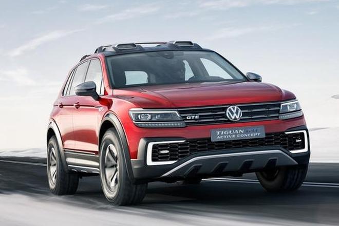 大众途观GTE Active概念车 北美车展首发