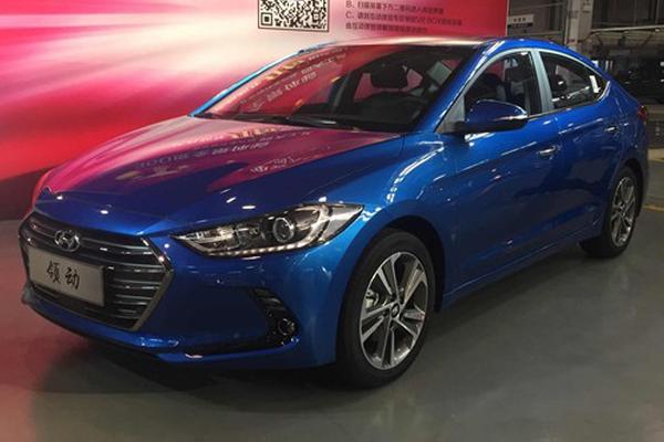 北京现代领动正式下线 或3月下旬上市