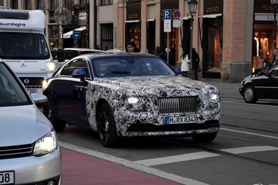 劳斯莱斯魅影谍照曝光 或亮相巴黎车展