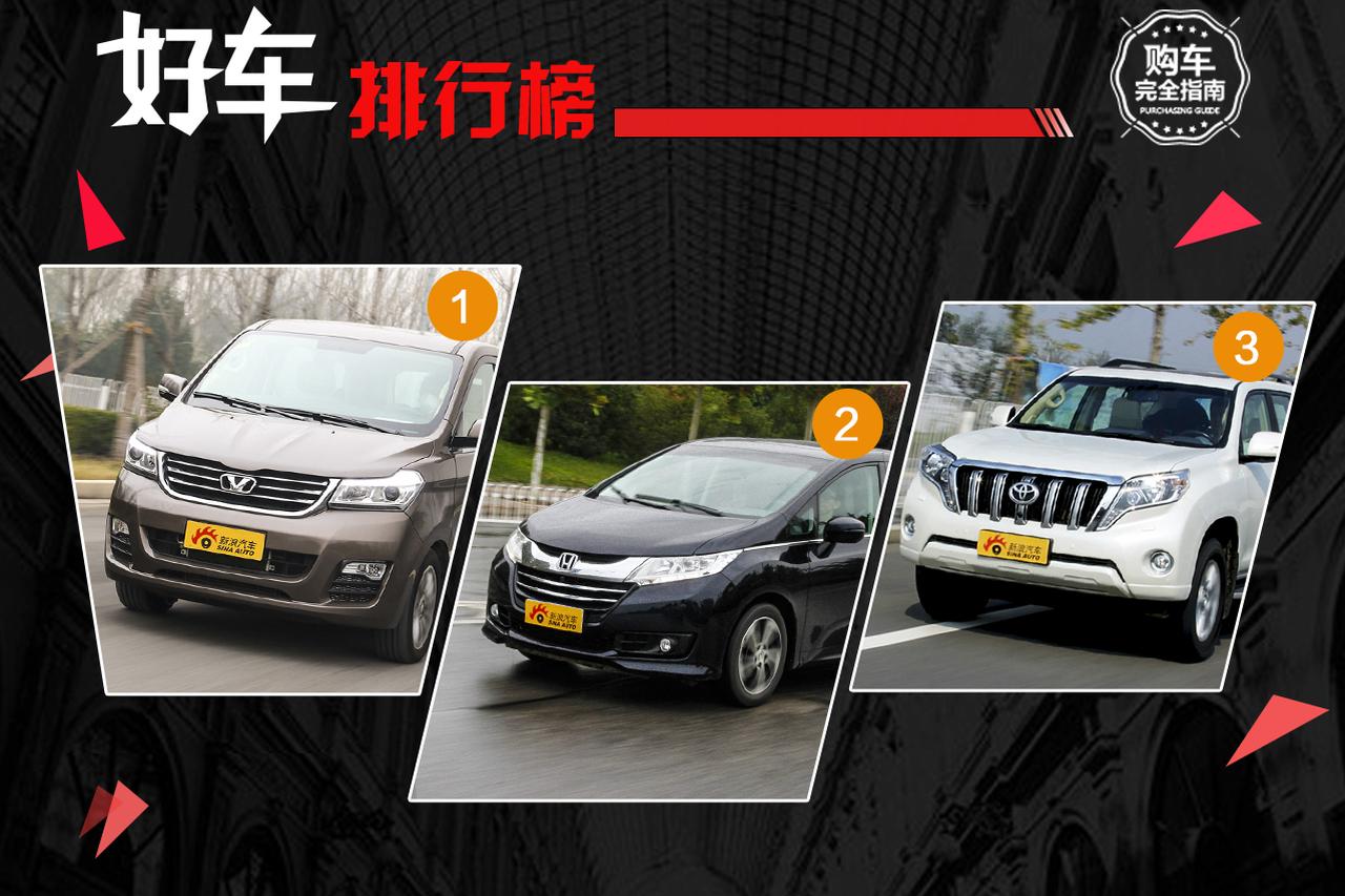 好车排行榜 榜单都没有的第三排空间排名