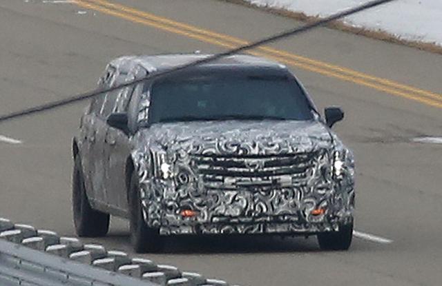 美国总统最新座驾谍照曝光